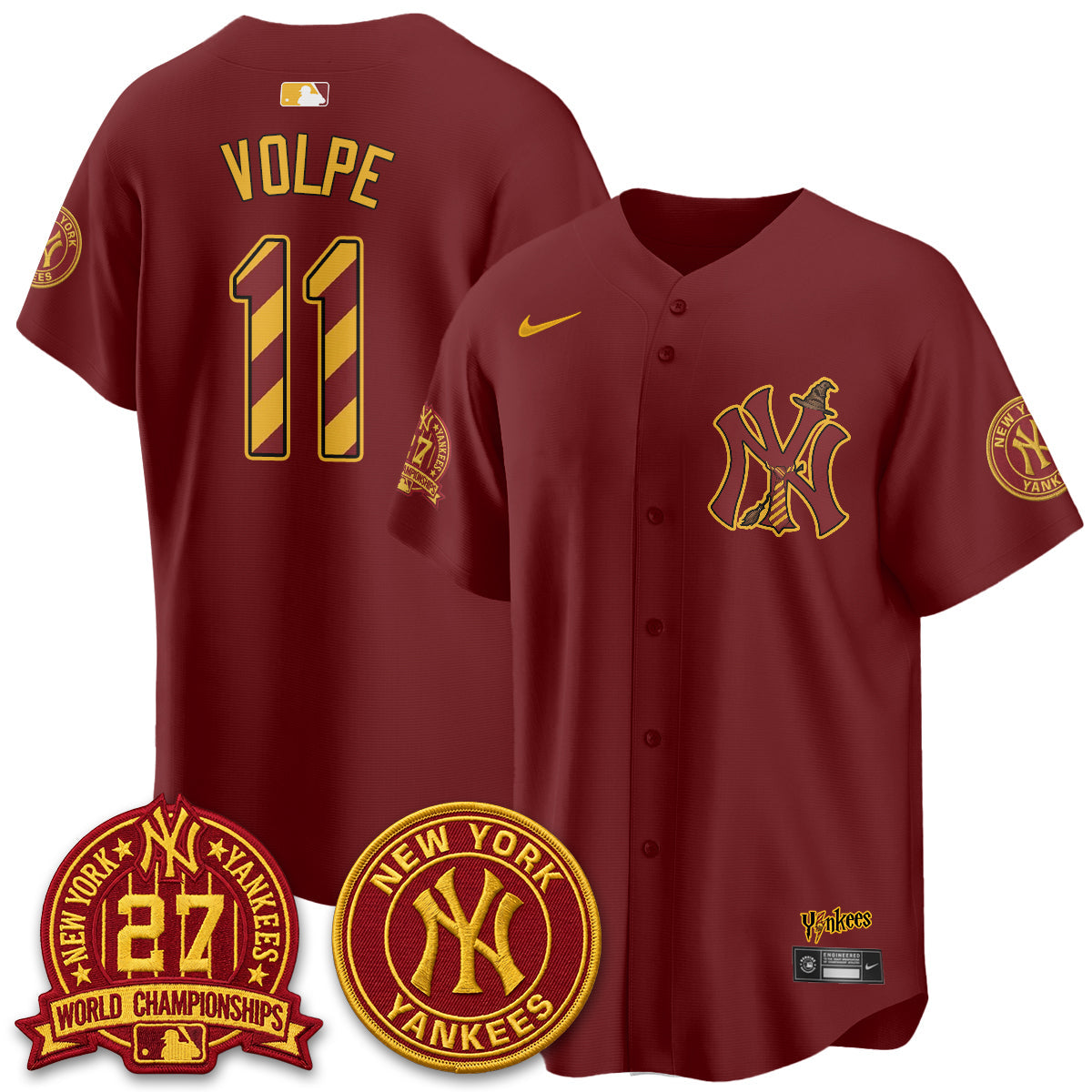 NYY x HP 25 Years of Magic Vapor Limited Jersey - Stitched