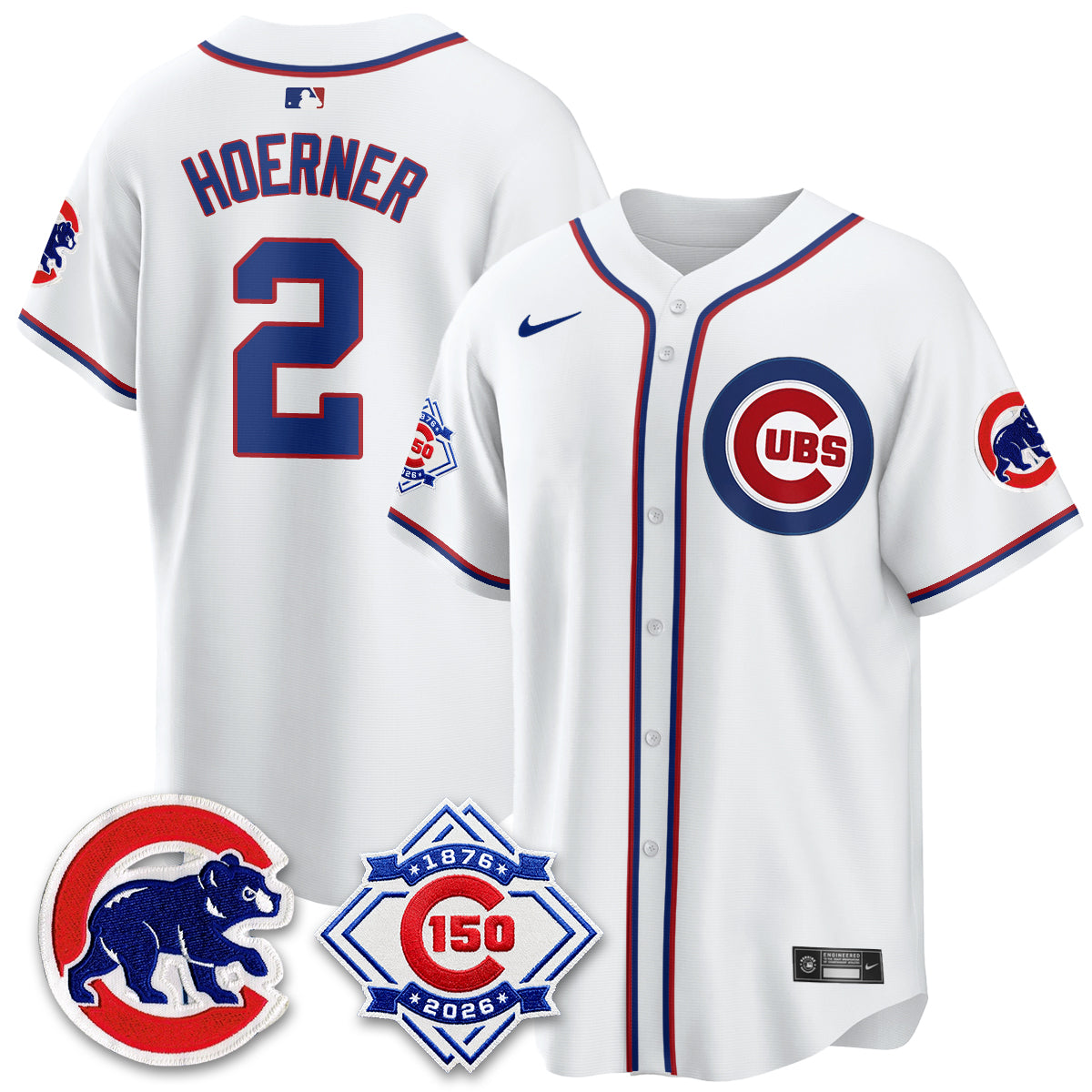 CHC 150th Anniversary Black Out Style Vapor Premier Limited Jersey - All Stitched