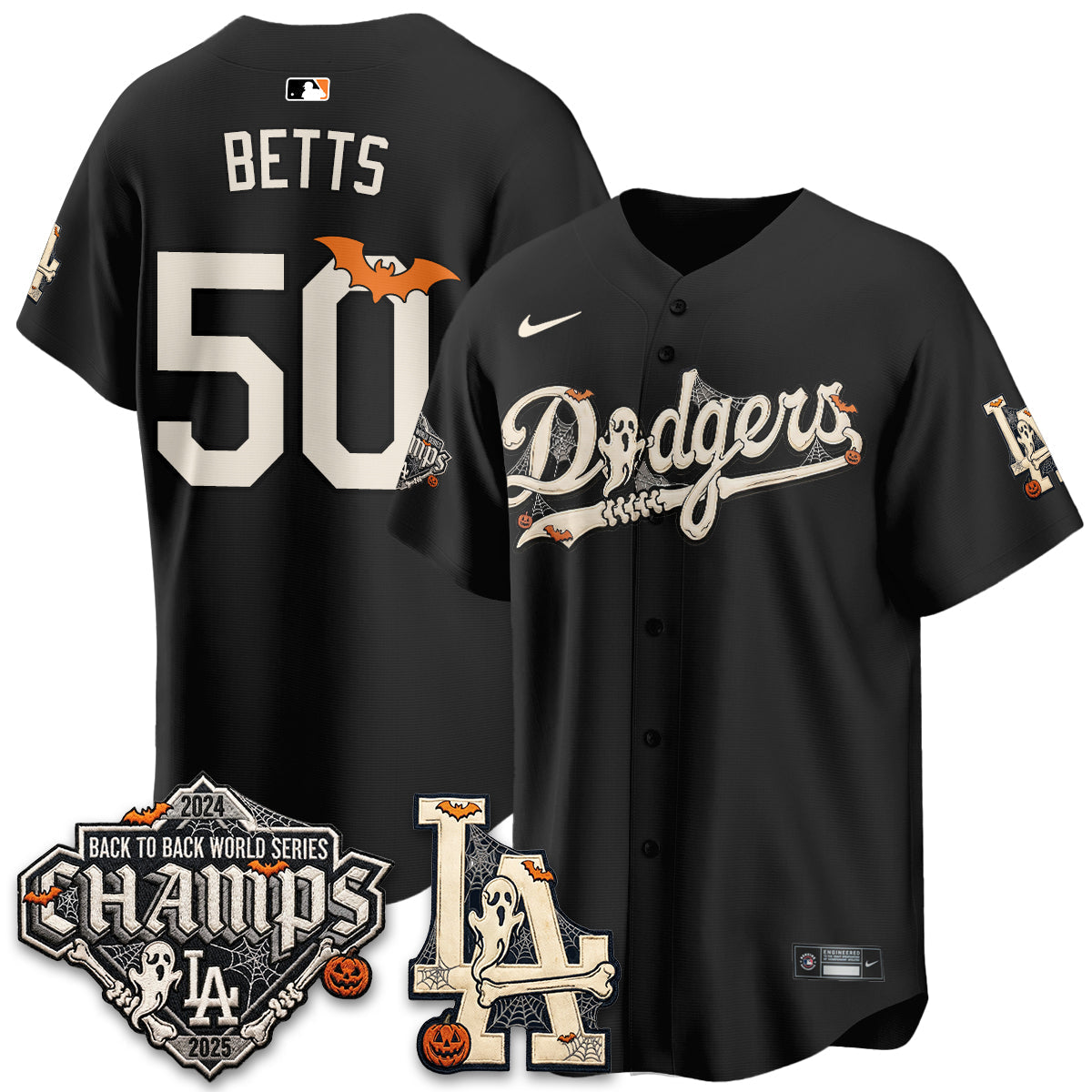 LAD Halloween 2026 Vapor Jersey - Stitched