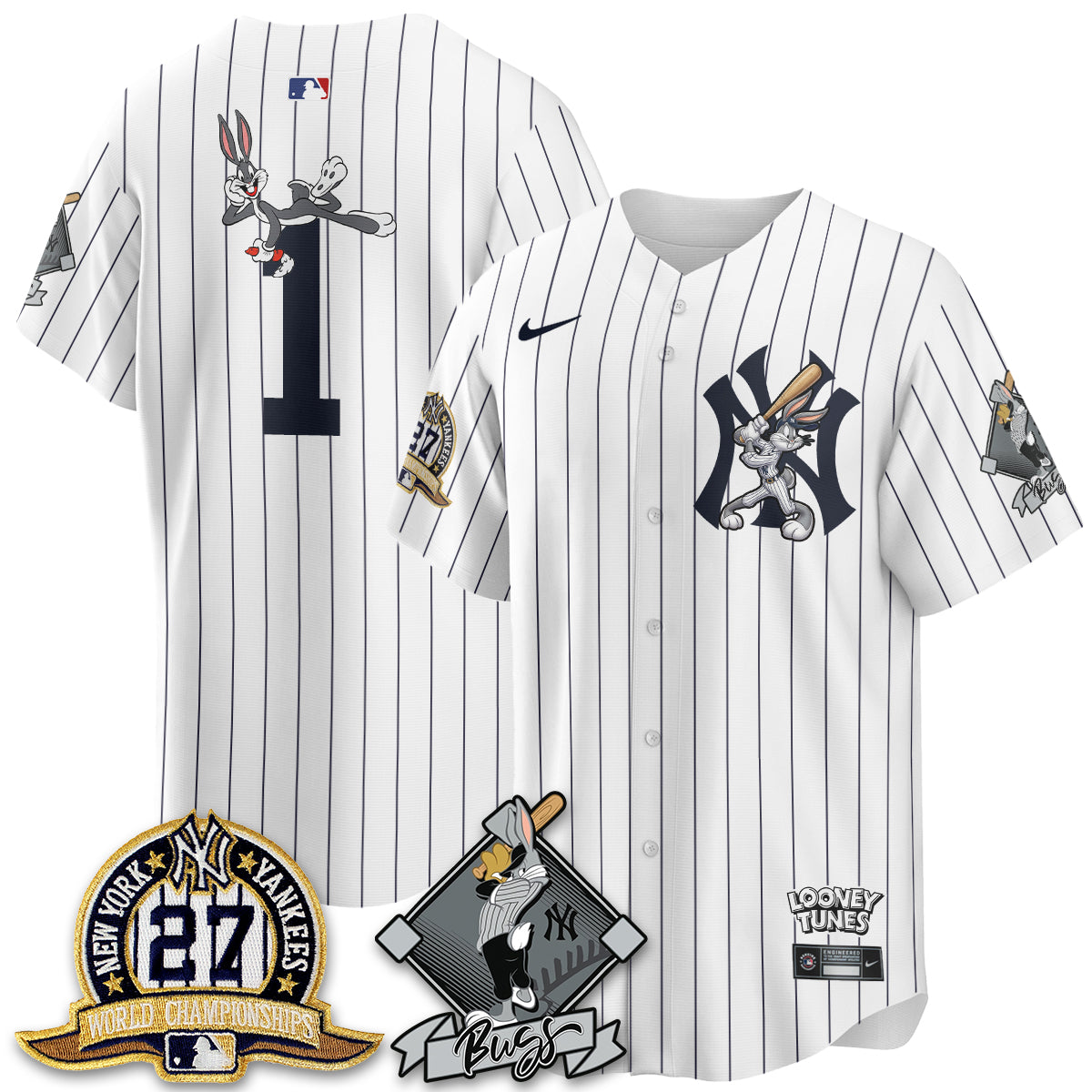 NYY Bunny Vapor Limited Jersey V2- Stitched