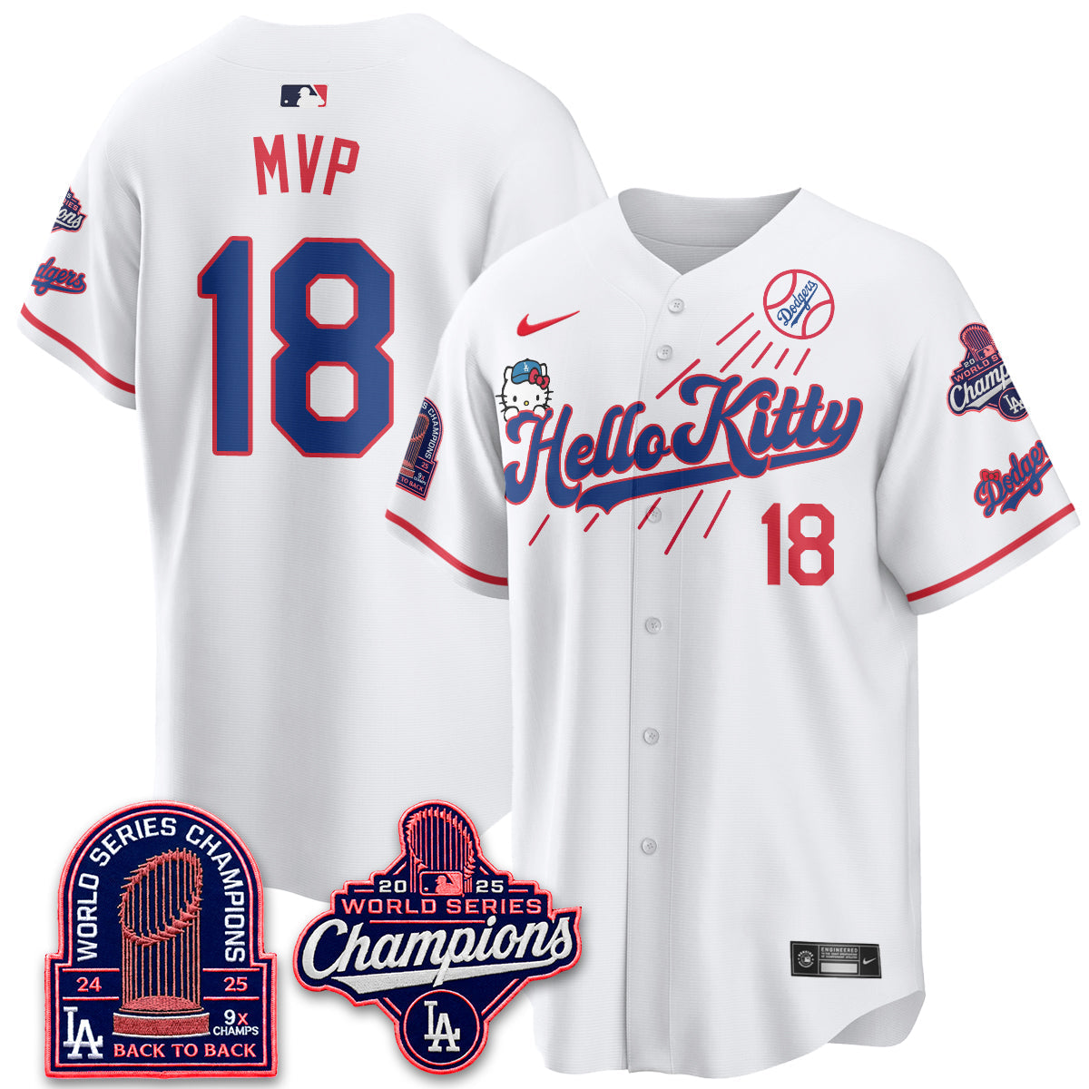 LAD x Hello Kitty Night 2026 Vapor Jersey - All Stitched - V3