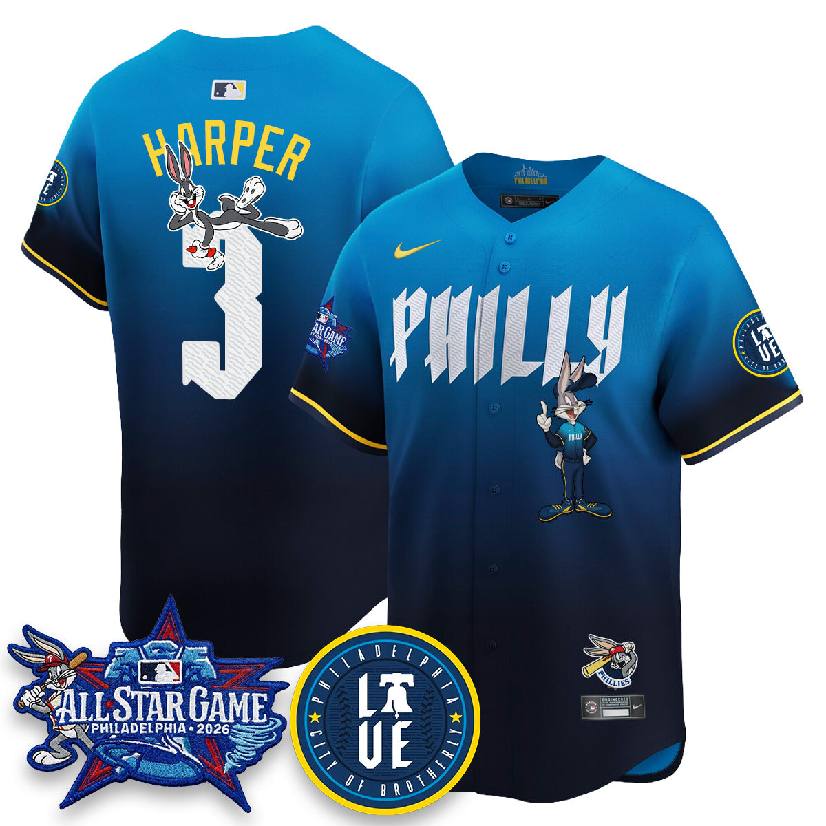 PHI x Bunny Vapor Premier Limited Jersey - Stitched