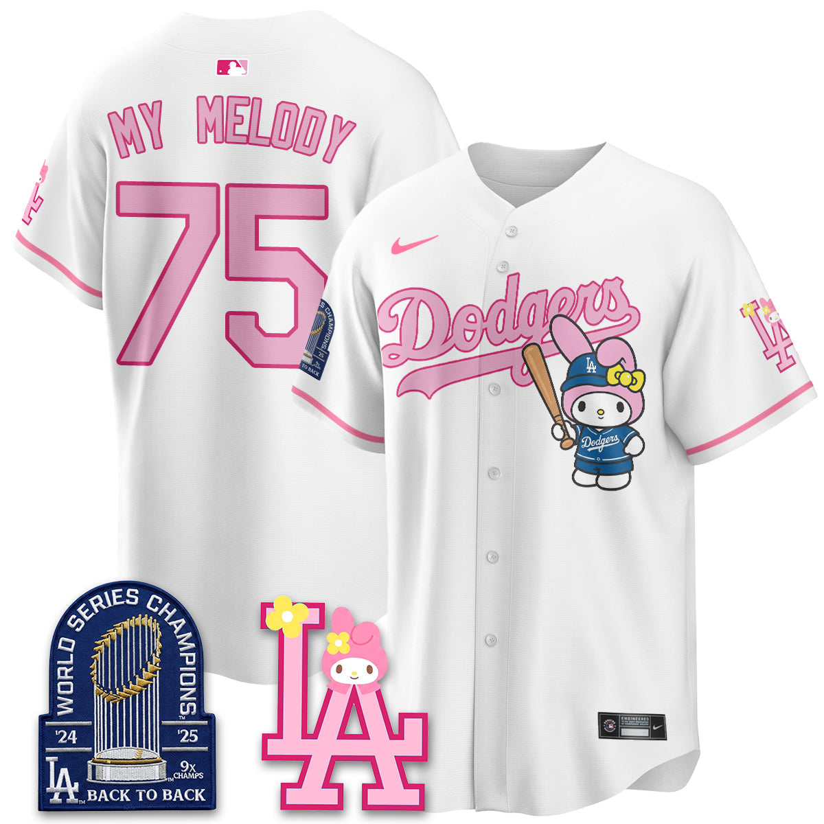 LAD My Melody Edition Vapor Jersey - Stitched