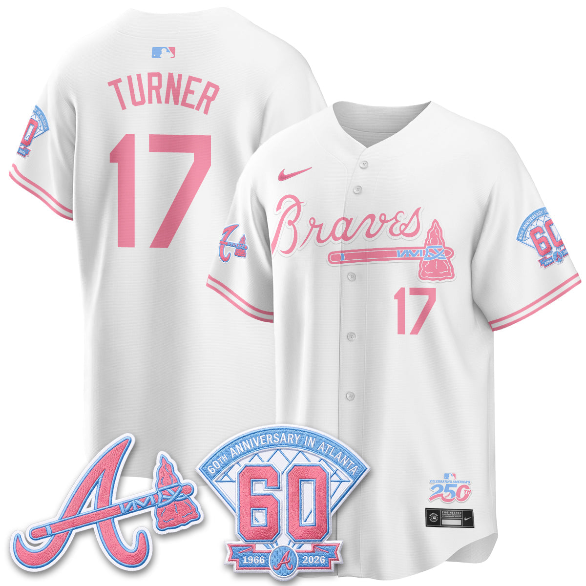 ATL x Bubblegum Vapor Jersey - Stitched