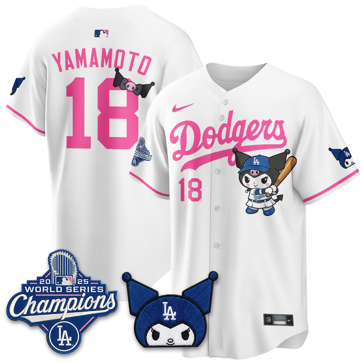 LAD Kuromi Edition Vapor Jersey - Stitched
