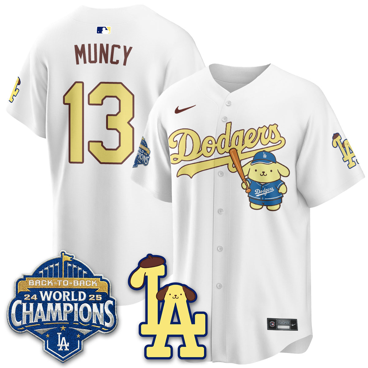 LAD Pompompurin Edition Vapor Jersey - Stitched