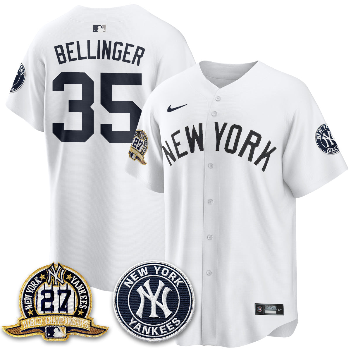 NYY Alternate Jersey - All Stitched