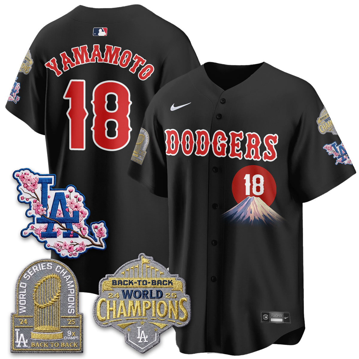 LAD Japanese Heritage Night 2026 Jersey - All Stitched V2