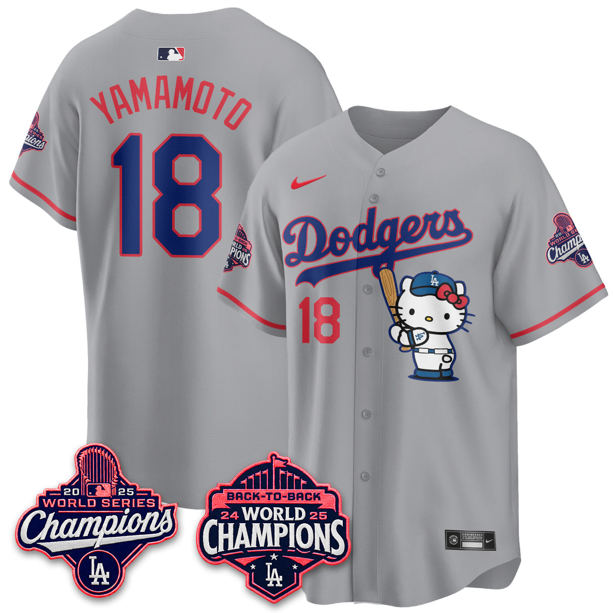 LAD x Meow KT Night 2026 White Edition Jersey - Stitched