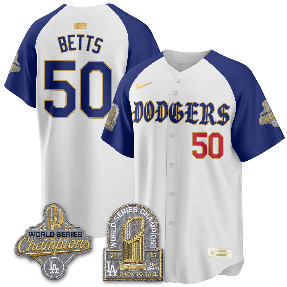 LAD Vapor Limited Jersey - Back to Back 9x Champs - All Stitched