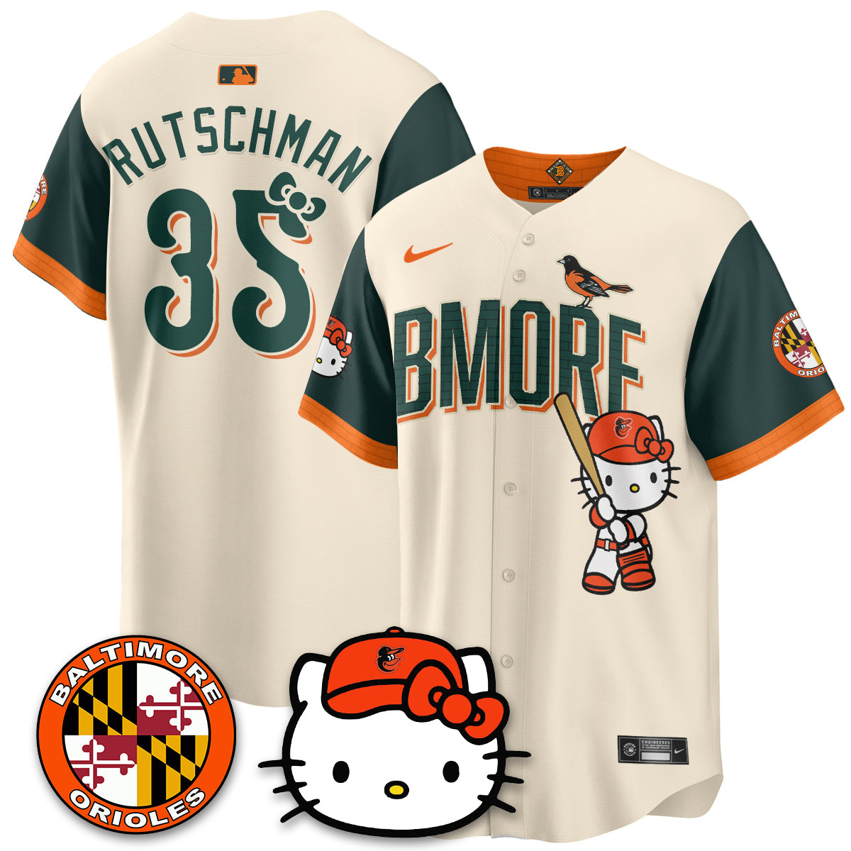 BAL x Meow Kitty Limited City Connect Jersey - Stitched