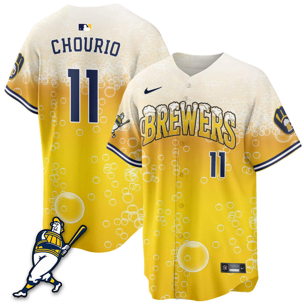 MIL "Pitcher & Pint" Edition Vapor Limited Jersey - Stitched (2)
