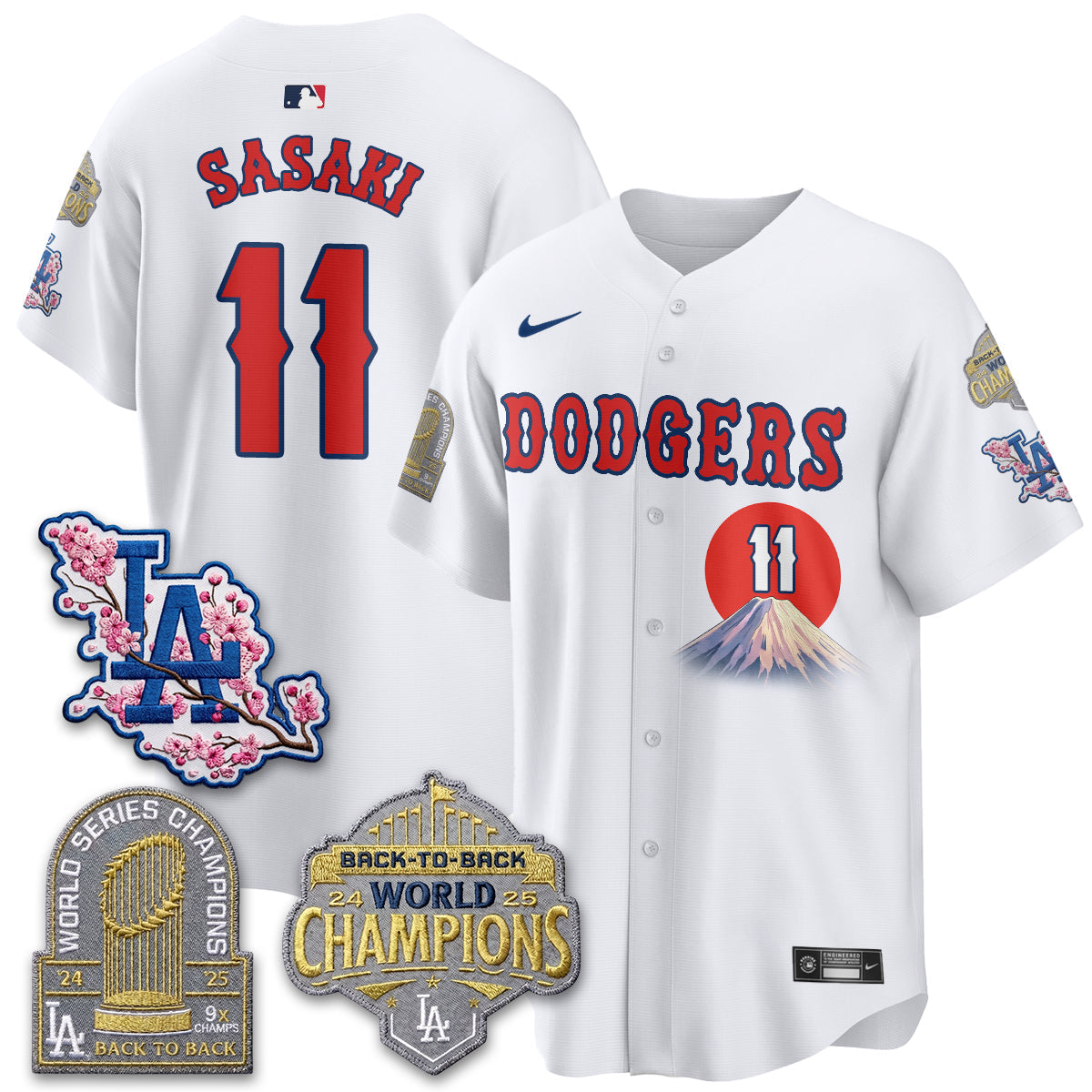 LAD Japanese Heritage Night 2026 Jersey - All Stitched V2