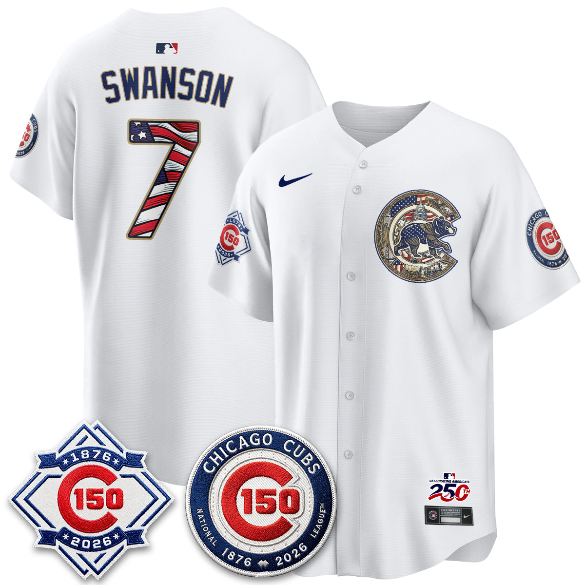 CHC 2026 Independence Day USA Vapor Limited Jersey - Stitched