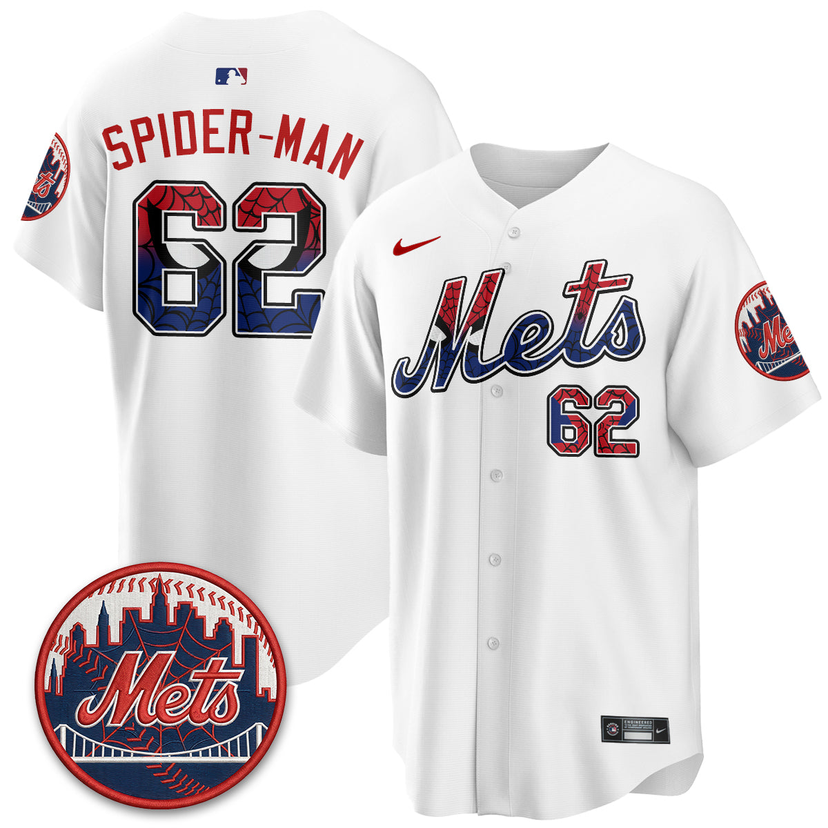 NYM x Web-Head Vapor Premier Limited Jersey - All Stitched V2