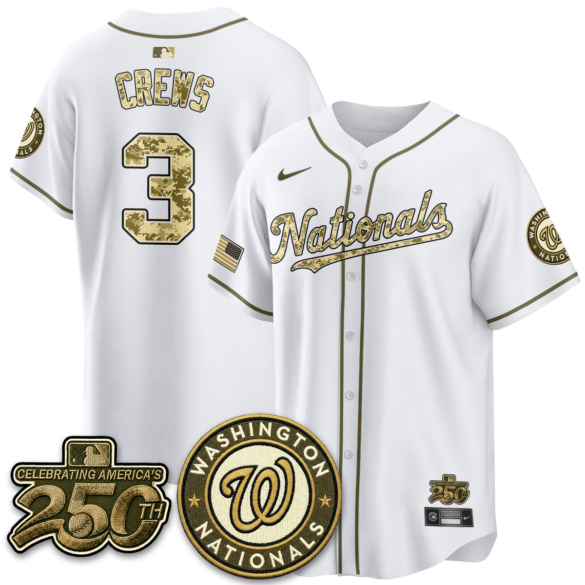 WSH Salute to Service 2026 Vapor Limited Jersey - Stitched