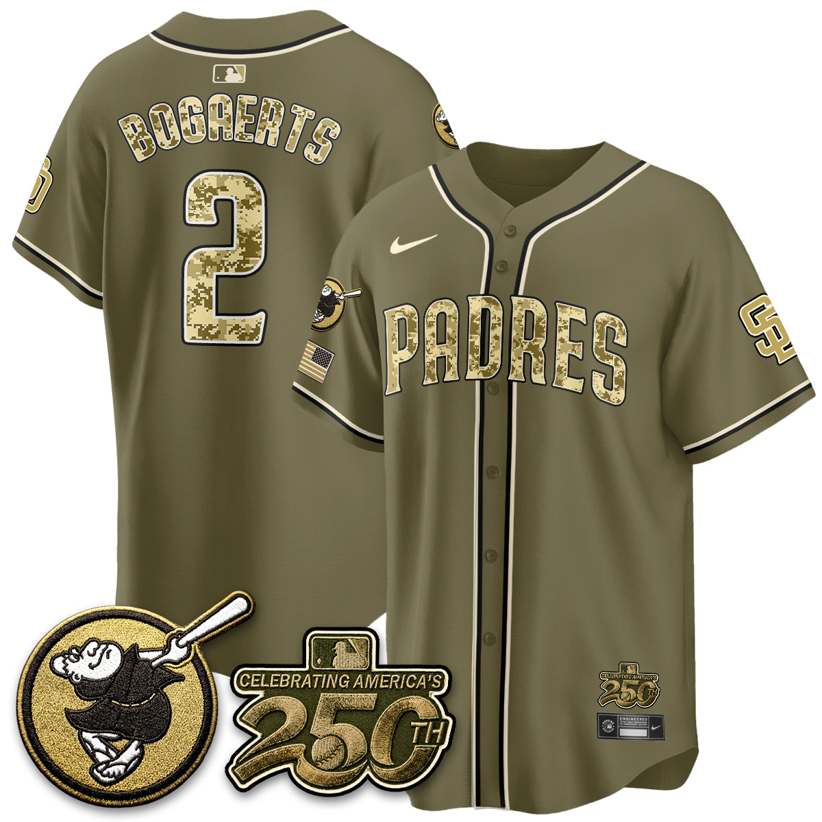 SD 2026 Armed Forces Day Jersey - All Stitched V2