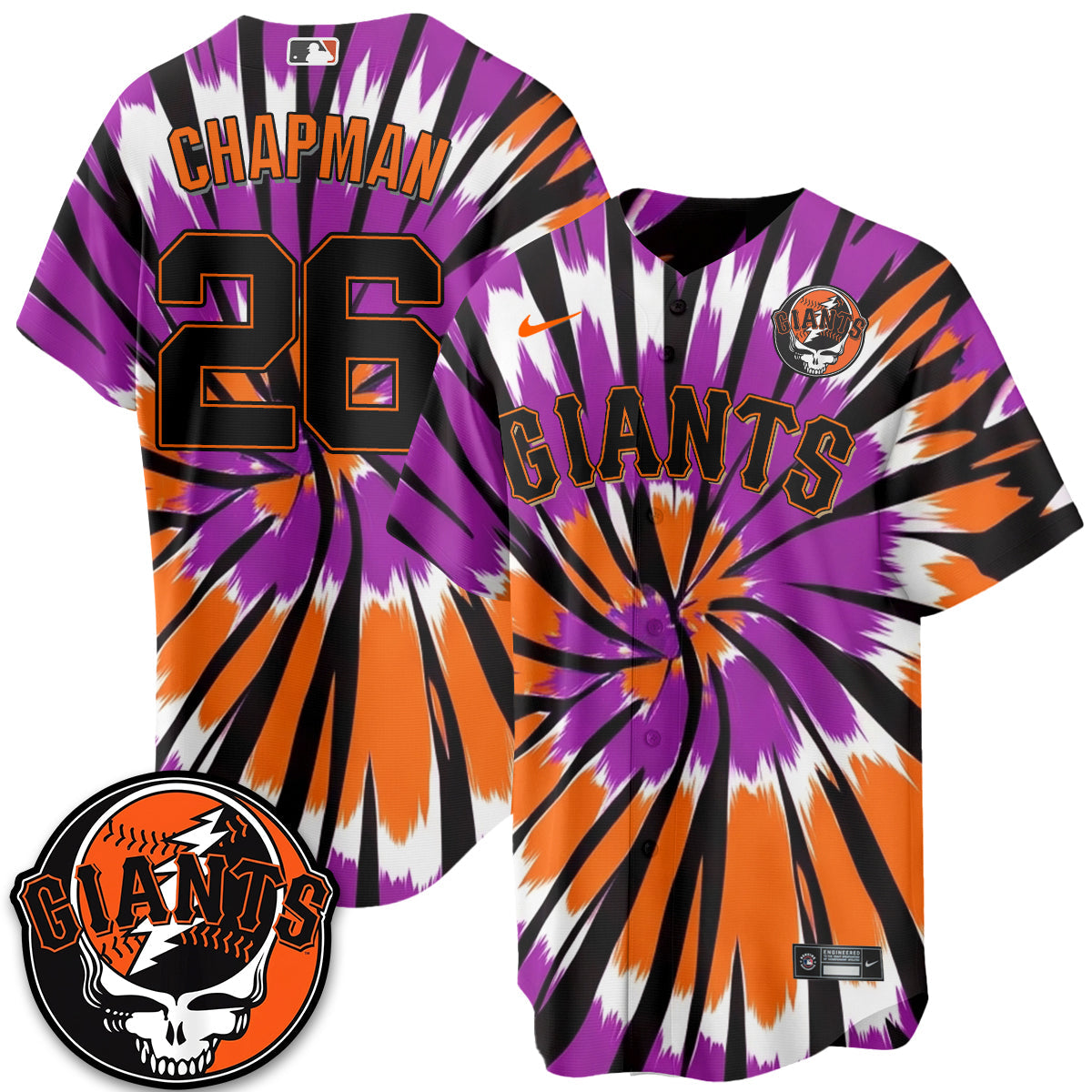 SF x Grateful Dead Vapor Jersey V2 - Stitched