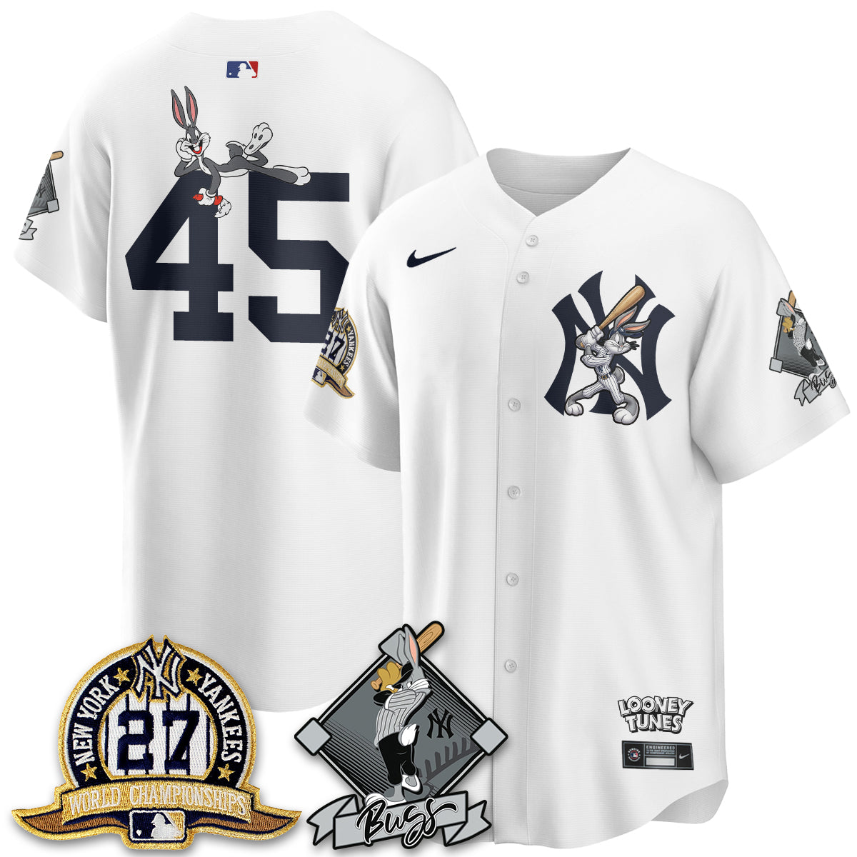 NYY Bunny Vapor Limited Jersey V2- Stitched