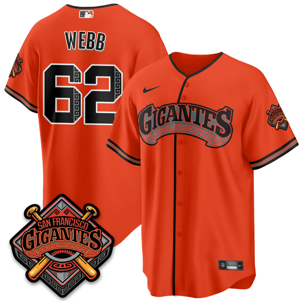 SF GIGANTES Vapor Limited Jersey - Stitched