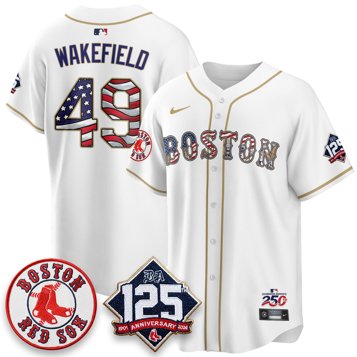 BOS 2026 Independence Day USA Vapor Limited Jersey - Stitched