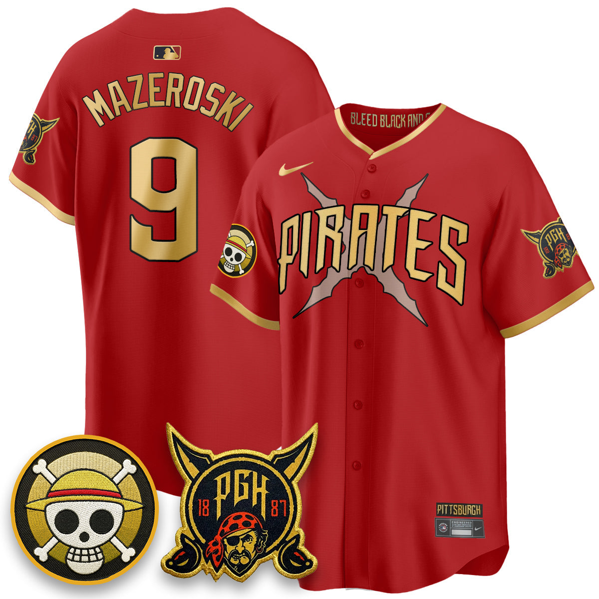 PIT 2026 City Connect x OP Vapor Limited Jersey - All Stitched