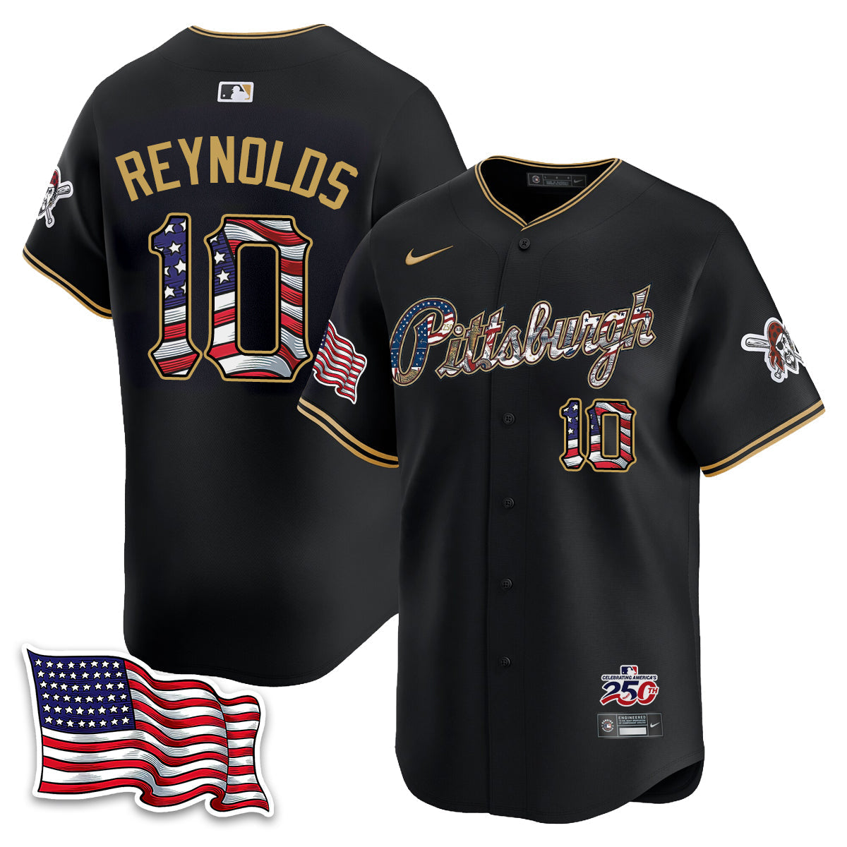 PIT 2026 Independence Day USA Vapor Limited Jersey - Stitched