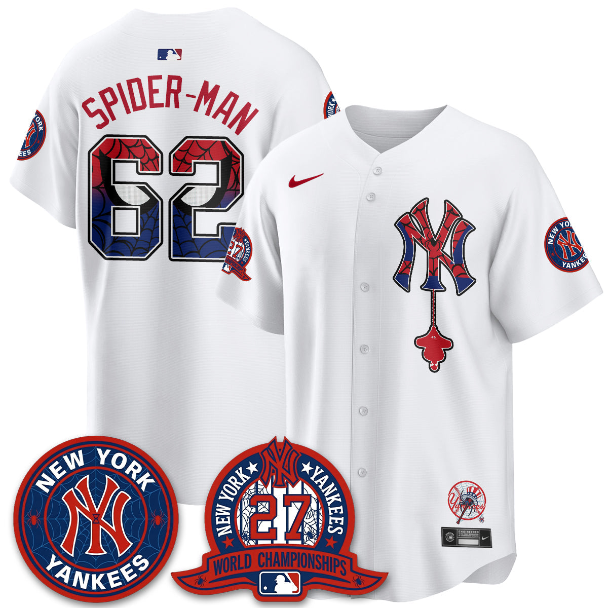 NYY x Web-Head 2026 Vapor Jersey - Printed