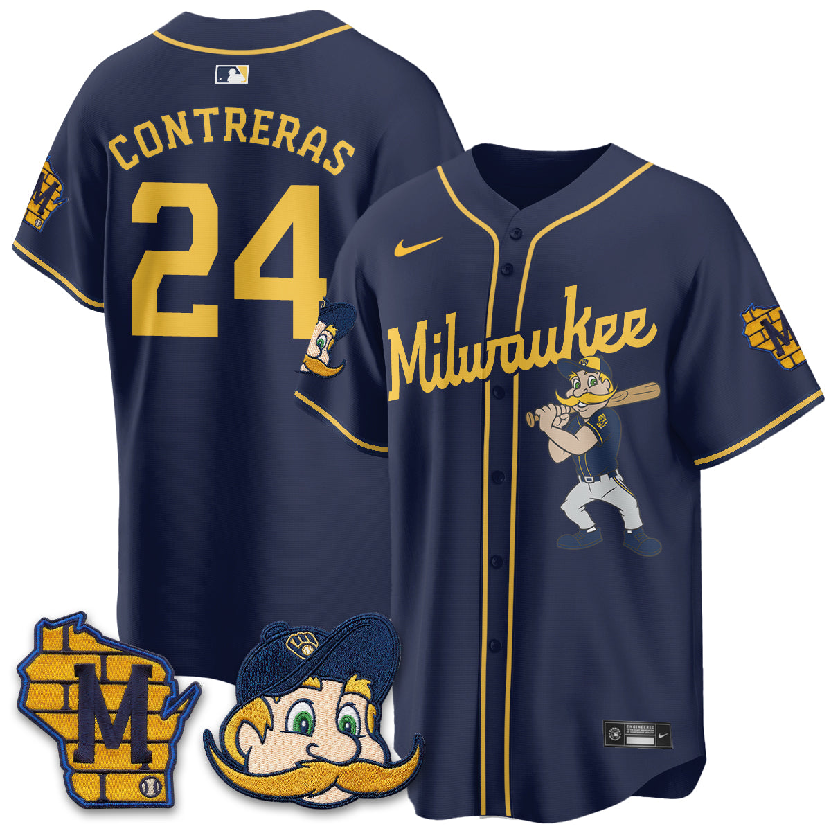 MIL Bernie Edition Vapor Jersey - Stitched