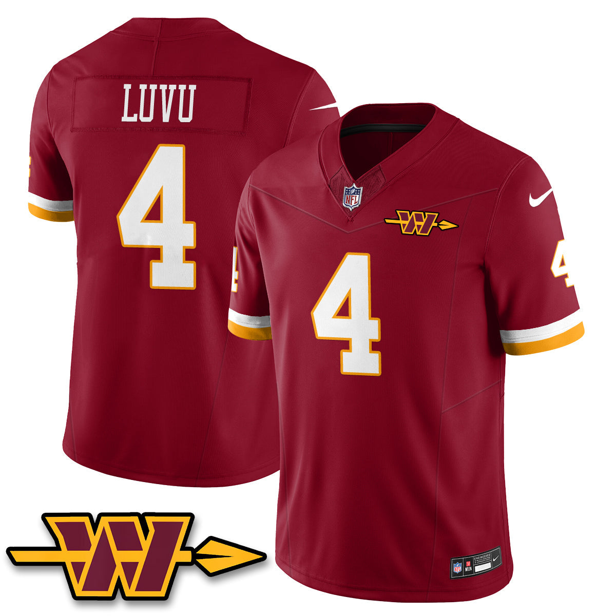 WAS Hail Raiser Vapor Jersey - All Stitched