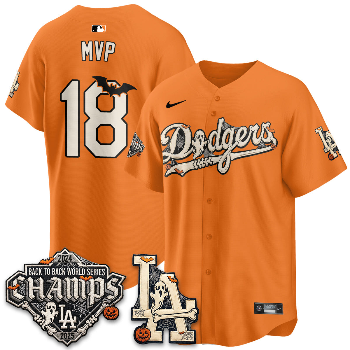 LAD Halloween 2026 Vapor Jersey - Stitched