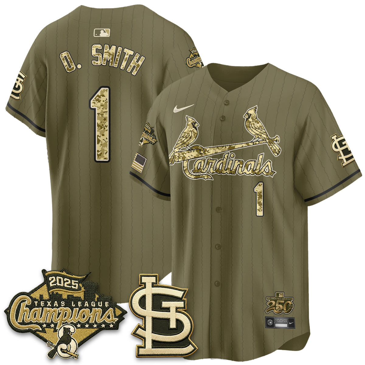 STL 2026 Armed Forces Day Jersey - All Stitched