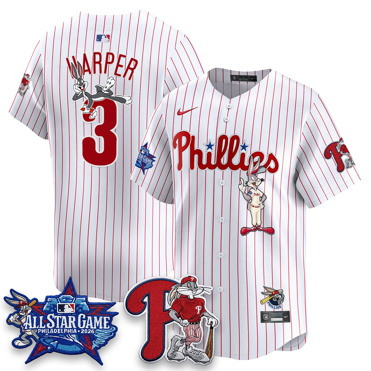 PHI x Bunny Vapor Premier Limited Jersey - Stitched