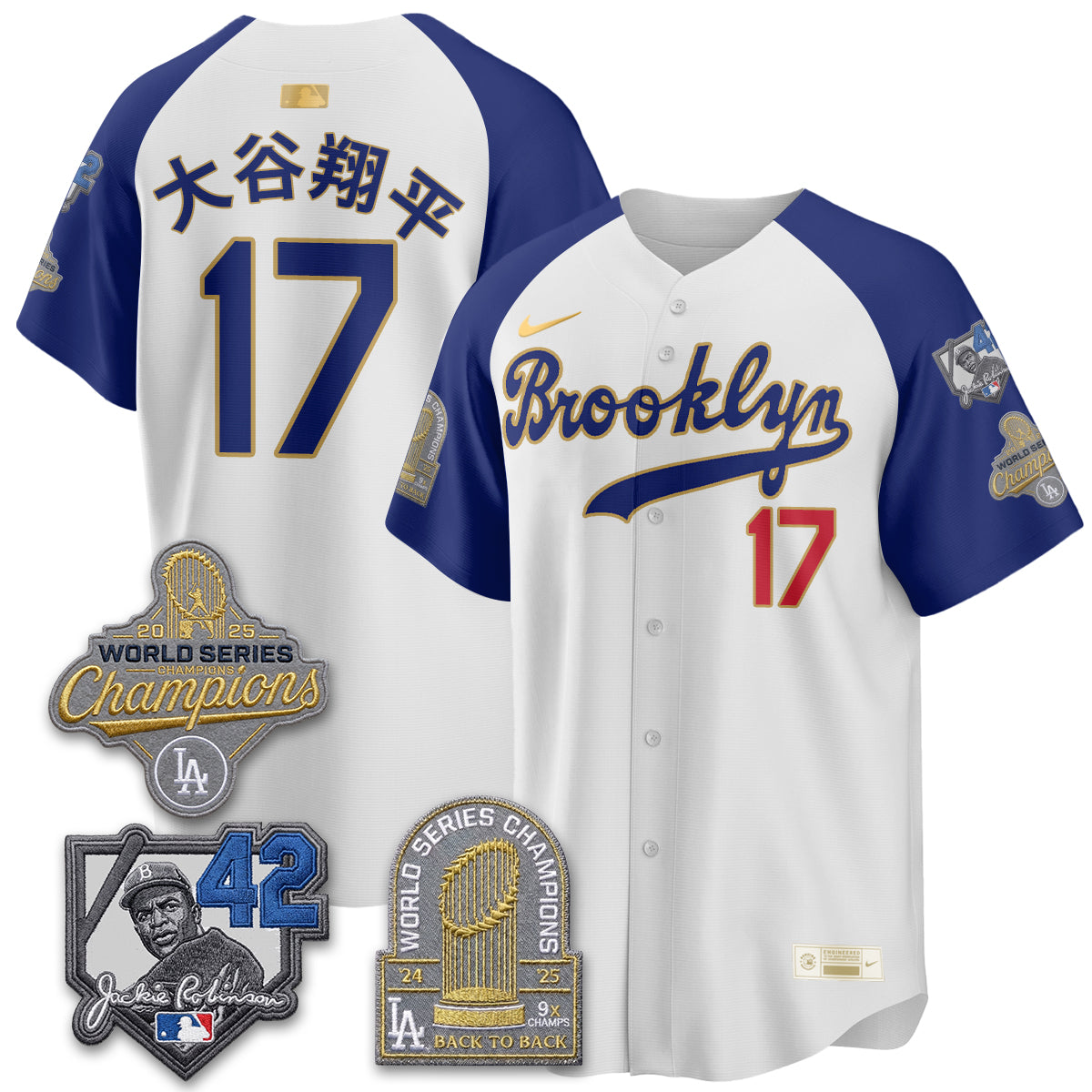 LAD 2026 Brooklyn Jackie Robinson Limited Jersey - All Stitched