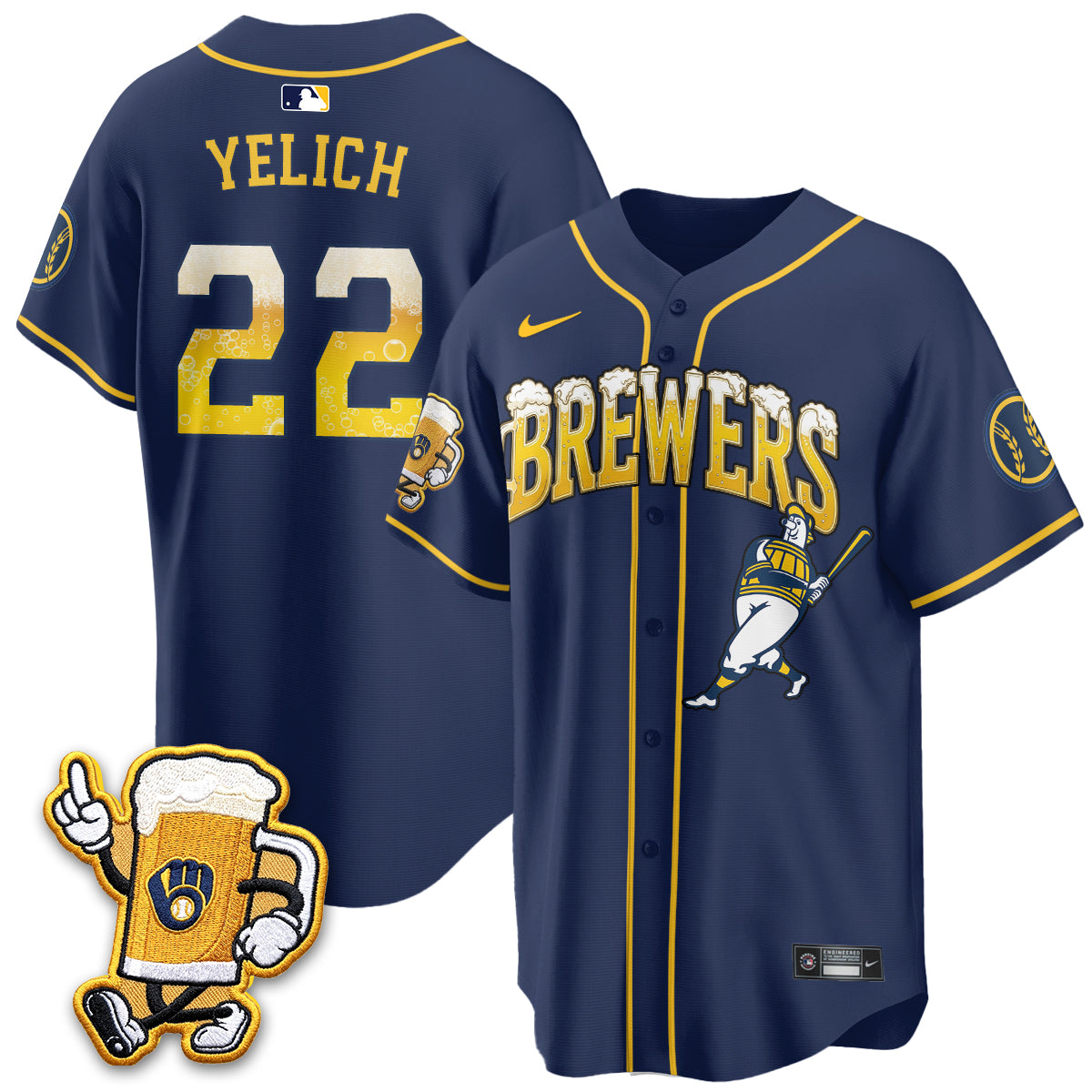 MIL "Pitcher & Pint" Edition Vapor Jersey V2 - Stitched