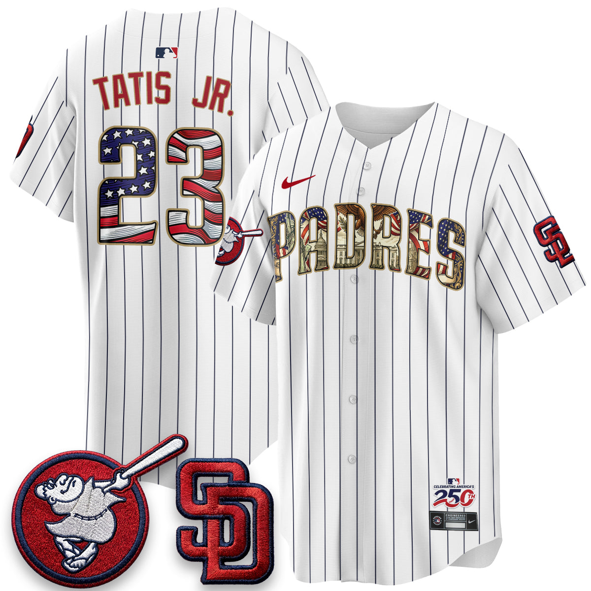 SD 2026 Independence Day USA Vapor Limited Jersey - Stitched
