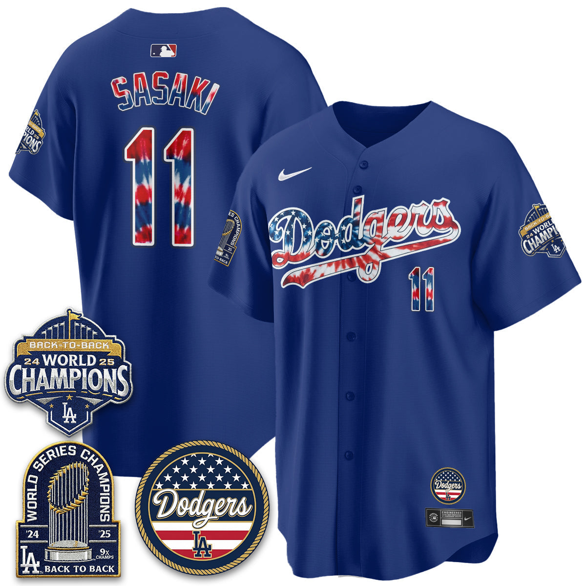 LAD Americana 2026 Vapor Limited Jersey - Stitched