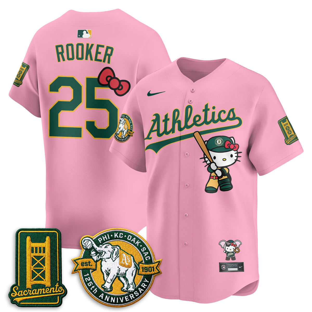 OAK x Meow KT 2026 Vapor Limited Jersey - Stitched