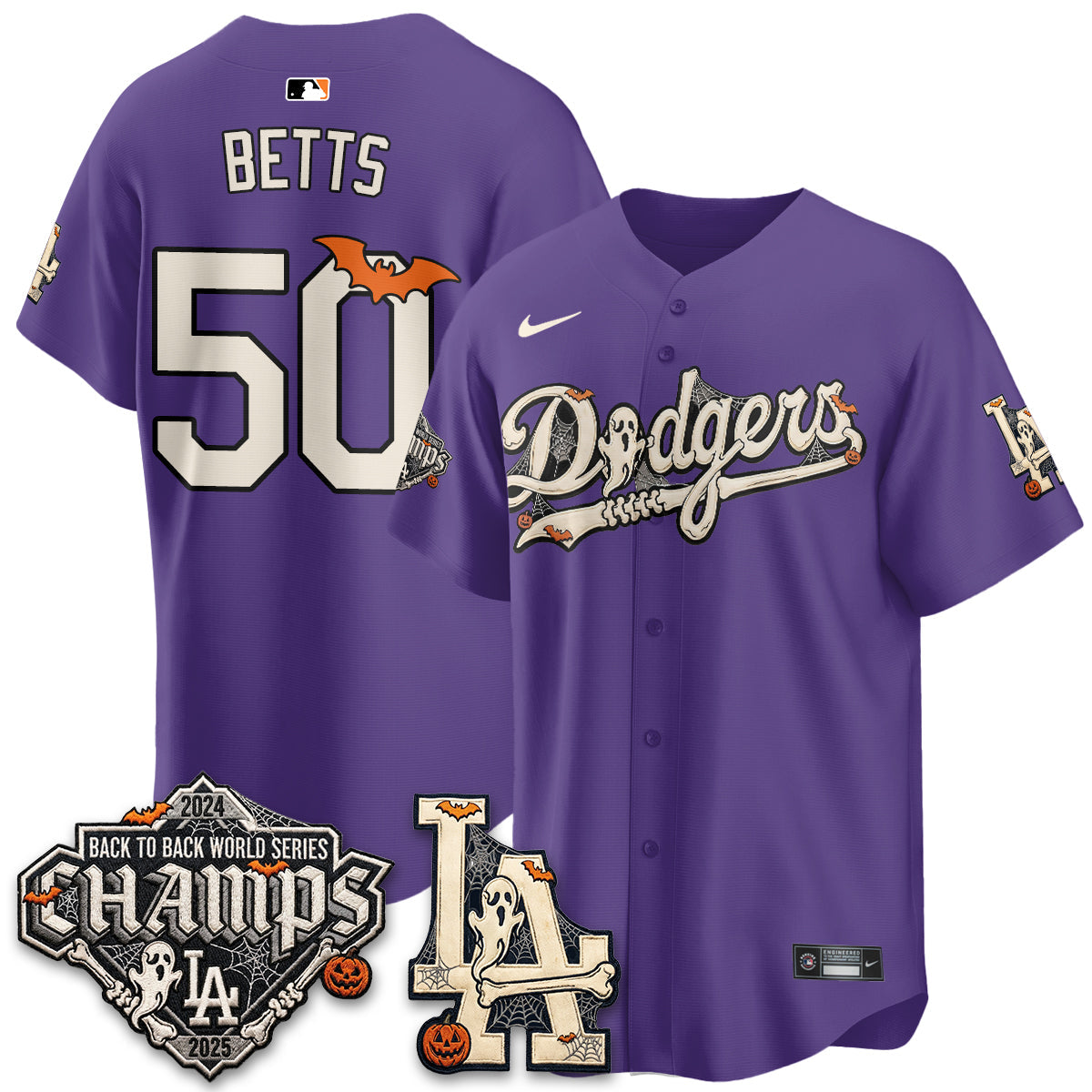 LAD Halloween 2026 Vapor Jersey - Stitched