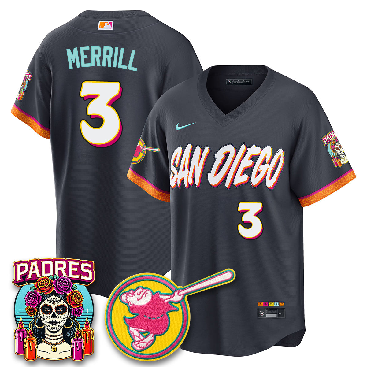 SD 2026 City Connect Vapor Limited Jersey - All Stitched