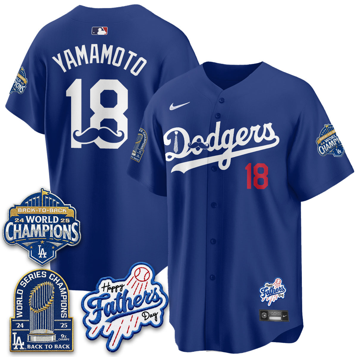 LAD Happy Father Day 2026 Jersey - Stitched