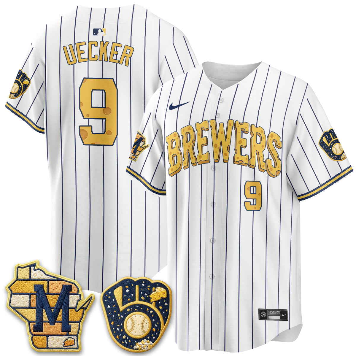 MIL Cheesehead Edition Vapor Limited Jersey - Stitched