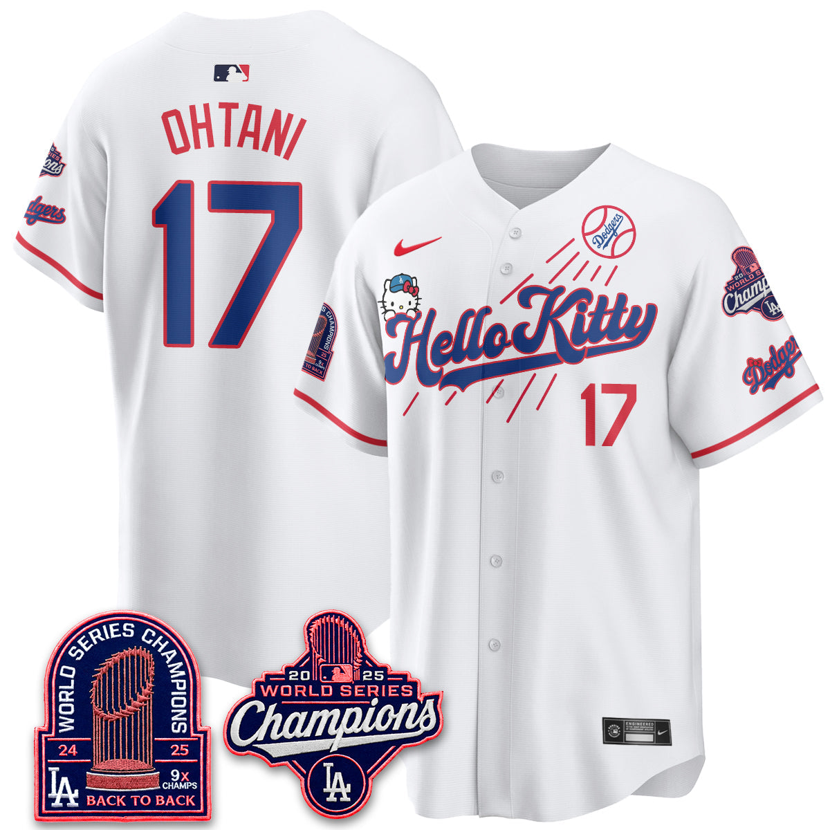 LAD x Hello Kitty Night 2026 Vapor Jersey - All Stitched - V3