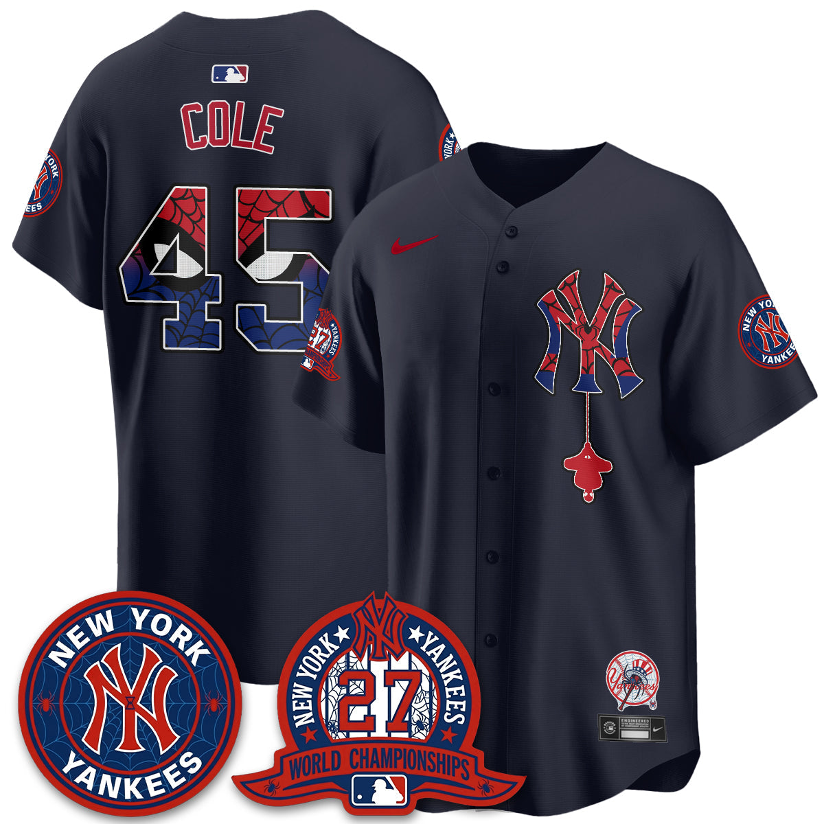 NYY x Web-Head 2026 Vapor Jersey - Printed