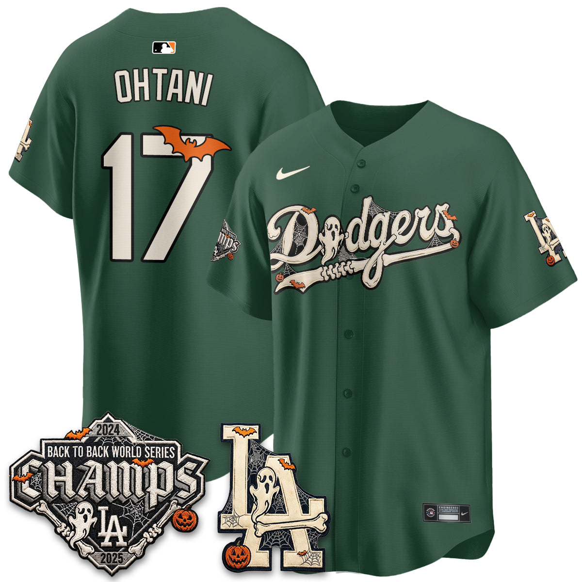 LAD Halloween 2026 Vapor Jersey - Stitched