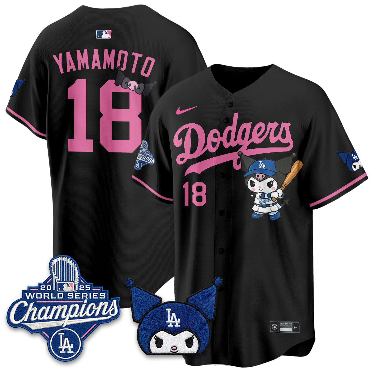 LAD Kuromi Edition Vapor Jersey - Stitched