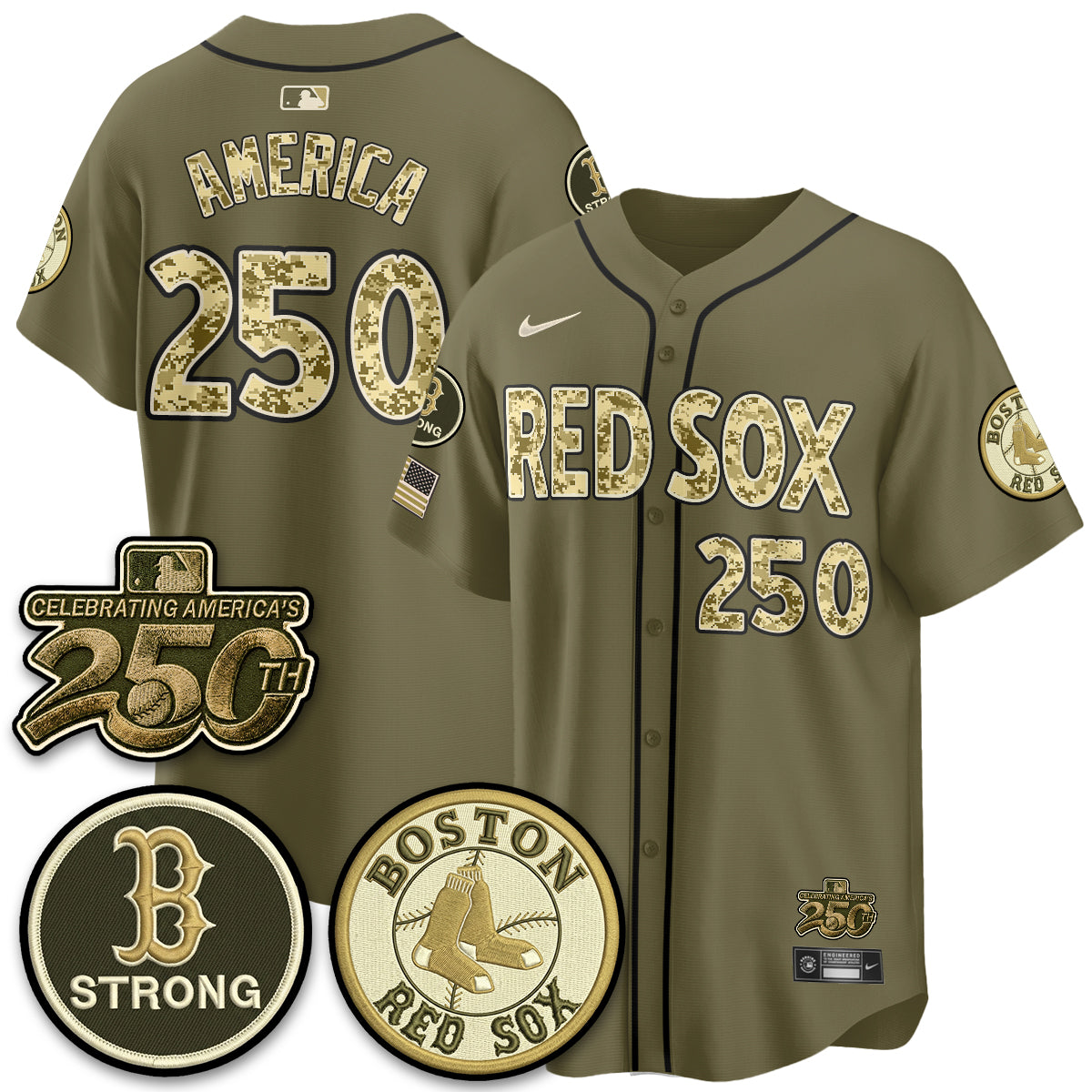 BOS 2026 Armed Forces Day Jersey V2 - Stitched