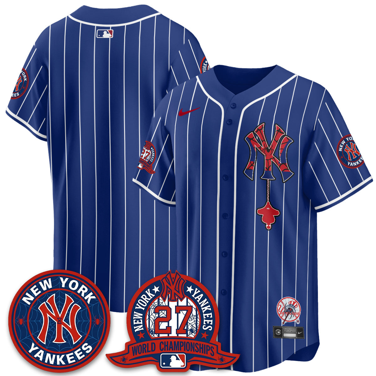 NYY x Web-Head 2026 Vapor Jersey - Printed