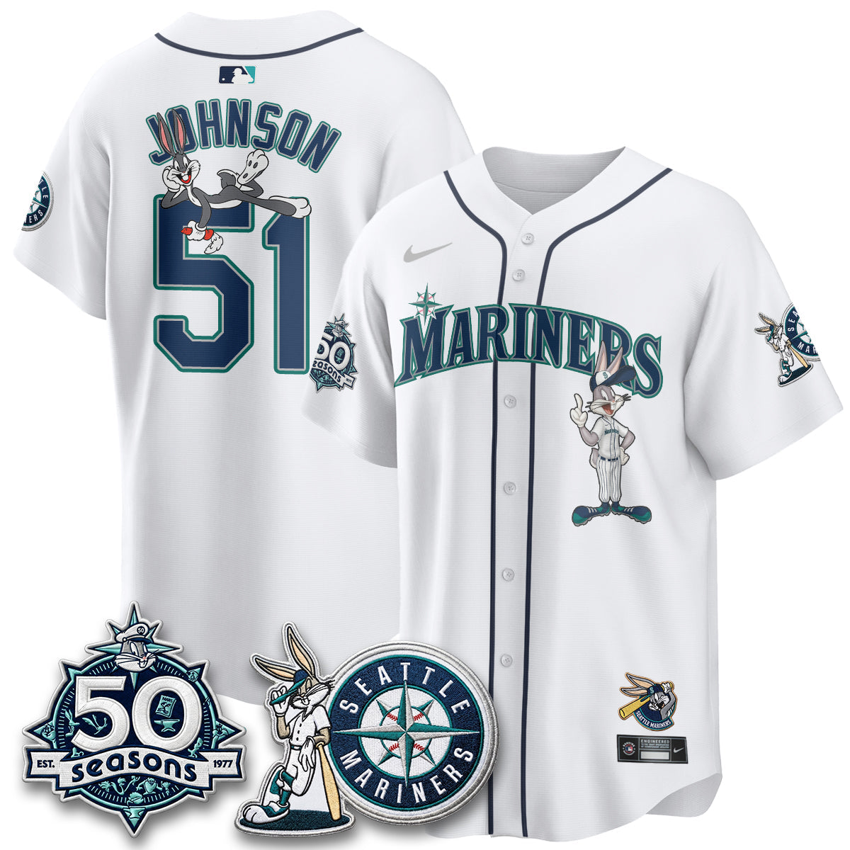 SEA x Bunny Vapor Premier Limited Jersey - Stitched