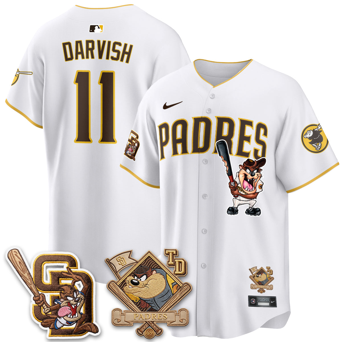 SD x Cat 2026 Vapor Limited Jersey - Stitched